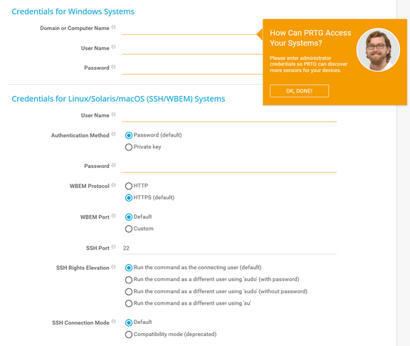 Provide Your Credentials Provide Your Credentials