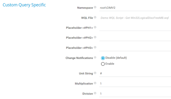 Custom Query Specific Custom Query Specific