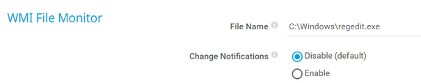 WMI File Monitor WMI File Monitor